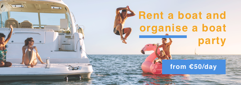 Rent a boat and organise a boat party