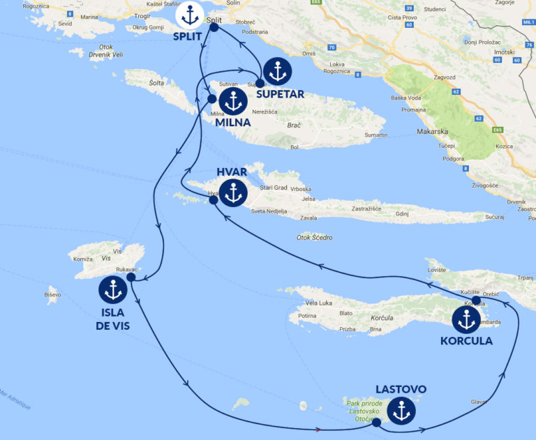 Croatia : Cruise Around The Dalmatian Coast