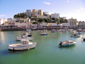 Photo of Torquay's harbour. perfect to rent a boat