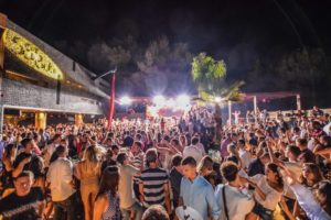 picture of a party in the island of Brac, croatia