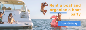 Rent a boat and organise a boat party