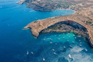 Saint Paul bay in Malta