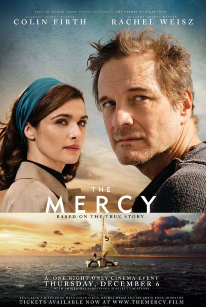 The mercy a film about Donald Crowhurst and tha golden globe yacht race