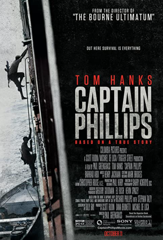 Capitan Phillips a film about a hijacked US boat