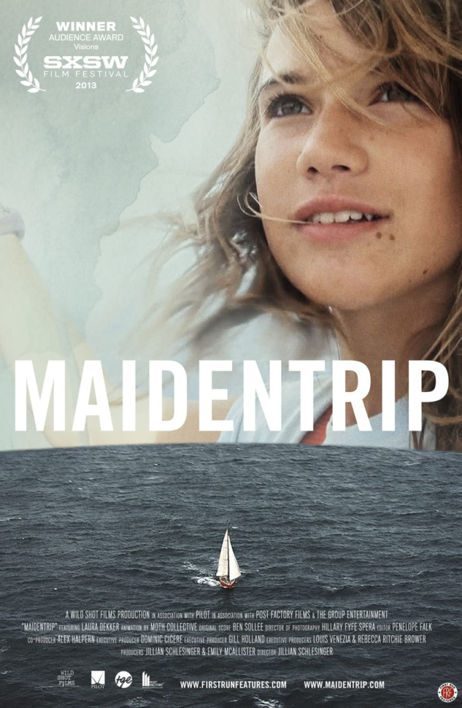 Maidentrip is a film about a young girls sailing around the world