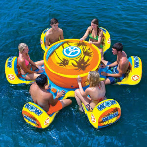 6 person floating picnic floater