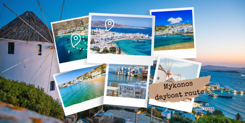 Mykonos dayboat route