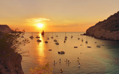 Hidden beaches and coves you can reach by boat in Ibiza